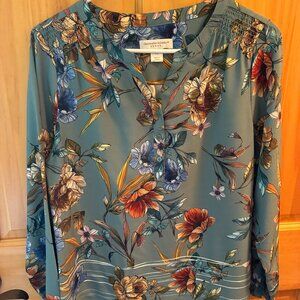 Christopher & Banks Floral Top
